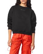 Herve By Herve Leger Bonded Seamed Sweatshirt