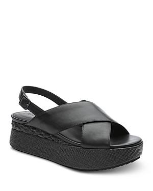 Sanctuary Women's All Smiles Crossover Espadrille Platform Sandals