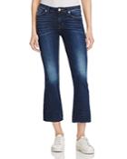 Hudson Cropped Flare Jeans In Battalion