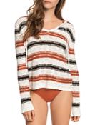 Roxy Shades Of Cool Striped Sweatshirt
