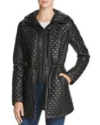 Laundry By Shelli Segal Drawcord Waist Quilted Jacket