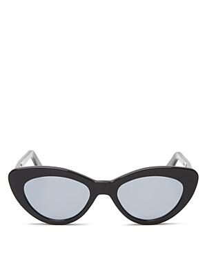 Illesteva Pamela Mirrored Cat Eye Sunglasses, 52mm
