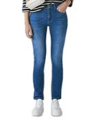 Whistles Mid Rise Skinny Jeans In Mid Wash