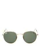 Ray-ban Solid Folding Round Sunglasses