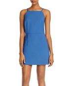 French Connection Whisper Square Neck Mini Dress