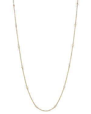 Diamond Station Necklace In 14k Yellow Gold, .30 Ct. T.w. - 100% Exclusive