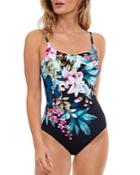 Gottex Floral One Piece Swimsuit