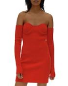 Helmut Lang Contour Mini Dress