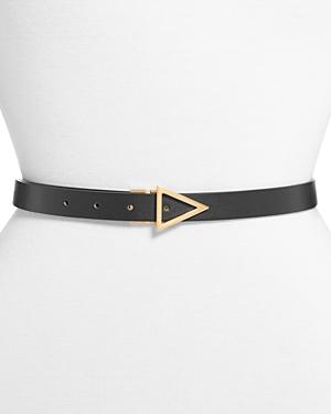 Bottega Veneta Women's Slim Leather Belt