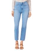Paige Cindy Ultra High Rise Ankle Jeans In Lovesong