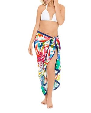 Ralph Lauren Border Print Pareo Swim Cover-up