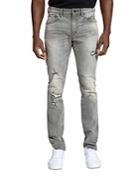 Prps Cochiti Ripped Stretch Jeans, In Gray