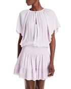 Ramy Brook Jane Flutter Sleeve Dress