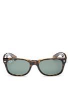 Ray-ban Men's Polarized New Wayfarer Sunglasses, 52mm