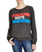 Wildfox Vote Pullover Sweatshirt