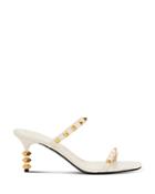 Valentino Garavani Women's Roman Stud High Heel Slide Sandals