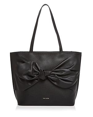 Ted Baker Diiana Knot Detail Large Leather Tote