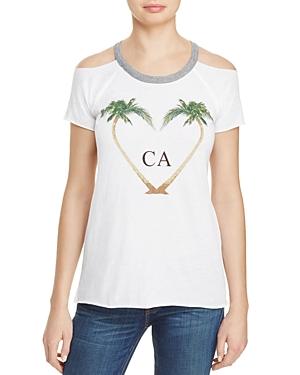 Chaser Cold Shoulder Cali Tee - 100% Exclusive