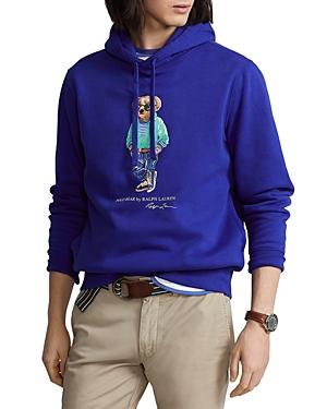 Polo Ralph Lauren Cotton Blend Fleece Polo Bear Printed Hoodie
