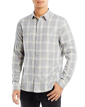 Vince Oceanside Plaid Button Down Shirt