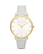 Rebecca Minkoff Major White Dial Watch, 35mm