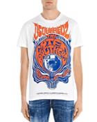 Dsquared2 Retro Caten Brothers Cotton Graphic Tee
