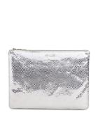 Ted Baker Snaksi Large Embossed Leather Clutch