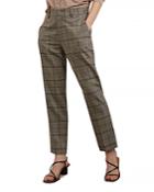 Gerard Darel Lillia Plaid Straight Leg Pants