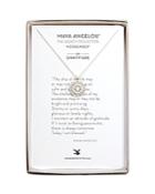 Dogeared Maya Angelou Legacy Collection On Gratitude Necklace, 18
