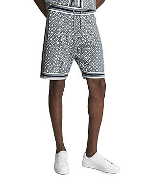 Reiss Miller Geometric Shorts