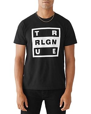 True Religion Square Logo Crewneck Tee