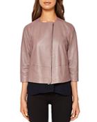 Ted Baker Rennay Leather Jacket