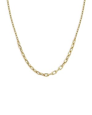 Zoe Chicco 14k Yellow Gold Mixed Link Chain Necklace, 16