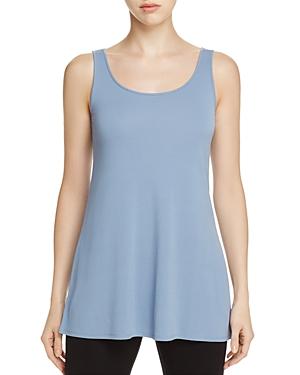 Eileen Fisher Petites Scoop Neck Silk Tank