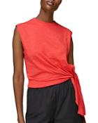 Whistles Sleeveless Side Tie Tee