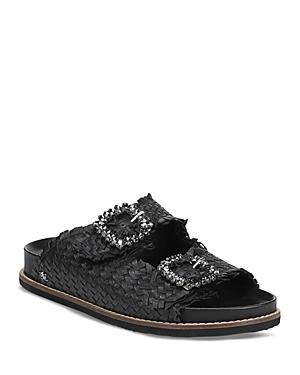 Sam Edelman Women's Oaklyn Woven Slides