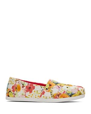 Toms Women's Classic Alpargata Photographic Floral Canvas Flats
