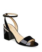 Ivanka Trump Women's Anina Patent Leather Ankle Strap Sandals