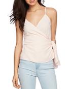 1.state Faux-wrap Camisole Top