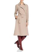Harris Wharf Double-breasted Trench Coat
