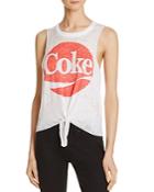 Chaser Tie-front Graphic Muscle Tee