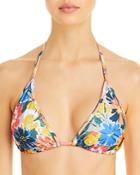 Shoshanna Fiesta Floral Triangle Bikini Top