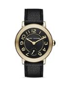 Marc Jacobs Riley Leather Strap Watch, 36mm