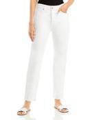 Lanvin Straight Leg Jeans In Optic White