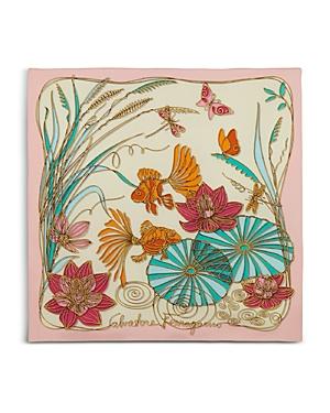 Salvatore Ferragamo Ironwork Silk Scarf
