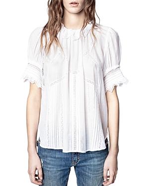 Zadig & Voltaire Tupel Collared Blouse