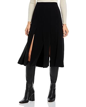 3.1 Phillip Lim Cady Crepe Car Wash Pleated Midi Skirt