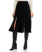 3.1 Phillip Lim Cady Crepe Car Wash Pleated Midi Skirt