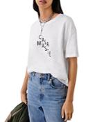 Ba & Sh Message Print Tee