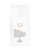Dogeared Go-getter Draped Necklace, 18